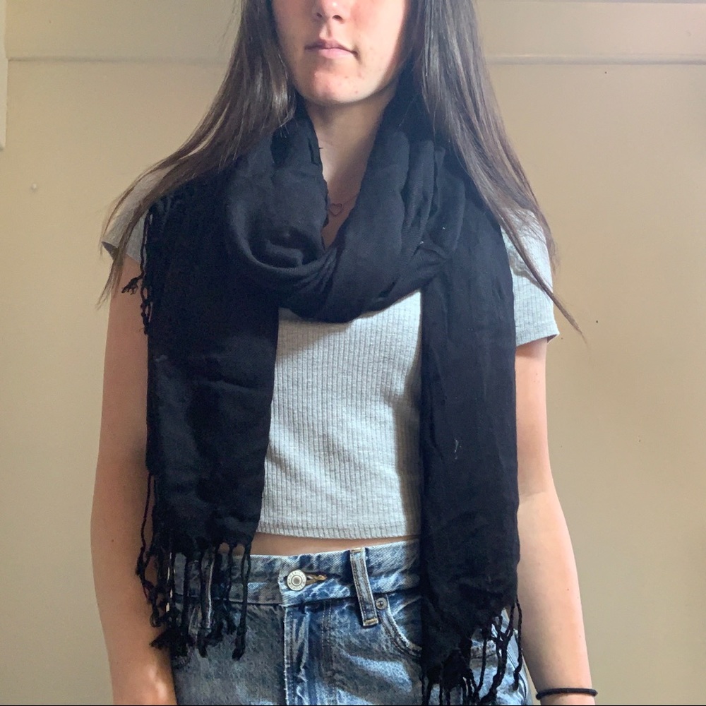 BOGO 1/2 OFF black scarf